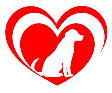 Vektör kalitesi köpek olan hayvan grafiği