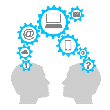 vektör kalitesinde iş vitesi grafiği