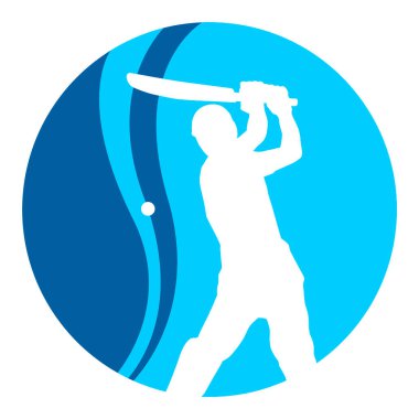 Vektör kalitesinde kriket sporu grafiği