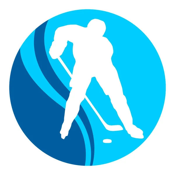 Ice Hockey Sport Graphic Vector Quality — Stock Vector