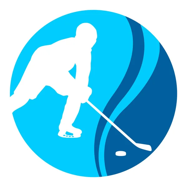 Ice Hockey Sport Graphic Vector Quality — Stock Vector