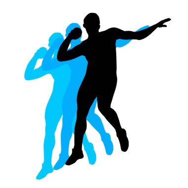 Atletizm oyunları vektör kalitesinde grafik