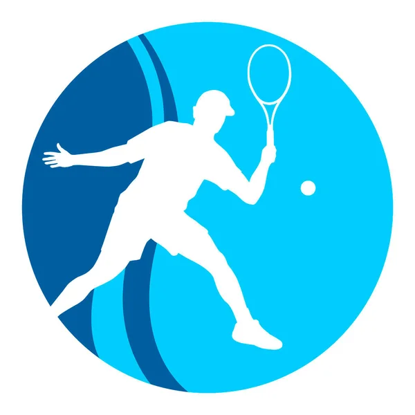 Tennis Sport Graphic Vector Quality — Stock Vector