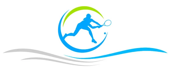 Tenis Gráfico Deportivo Calidad Vectorial — Archivo Imágenes Vectoriales