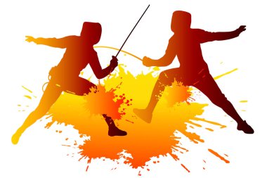 Vektör kalitesinde eskrim sporu grafiği