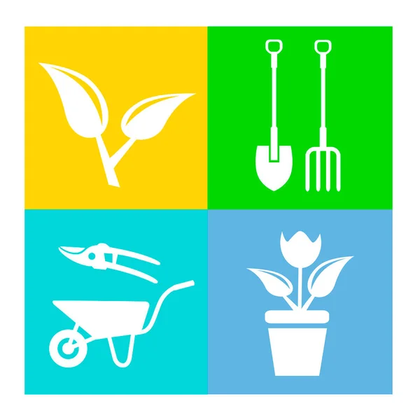 Gardening Graphic Vector Quality — Stock Vector