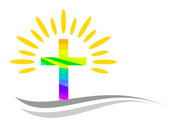 Christian Religion Graphic Vector Quality — Stock Vector