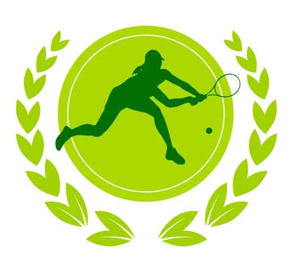 Tennis Sport Graphic Vector Quality — Stock Vector