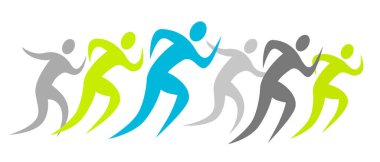 Spor grafiği vektör kalitesinde çalışıyor.