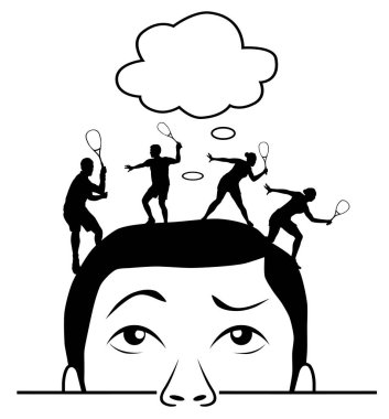 Vektör kalitesinde ezme sporu grafiği.