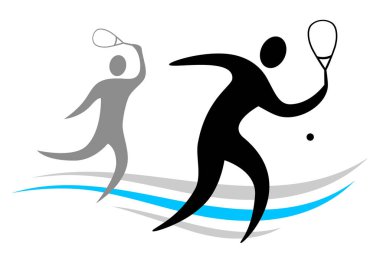 Vektör kalitesinde ezme sporu grafiği.