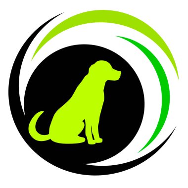 Vektör kalitesi köpek olan hayvan grafiği.