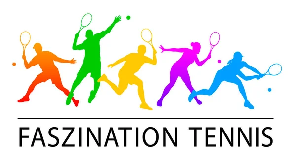 Tenis Gráfico Deportivo Calidad Vectorial — Vector de stock