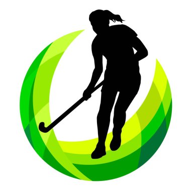 Vektör kalitesinde hokey sporu grafiği