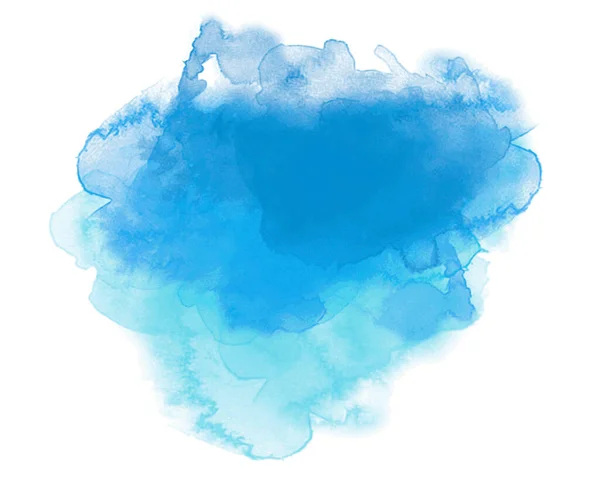 Abstraktní Vektor Akvarel Pozadí Modré — Stockový vektor