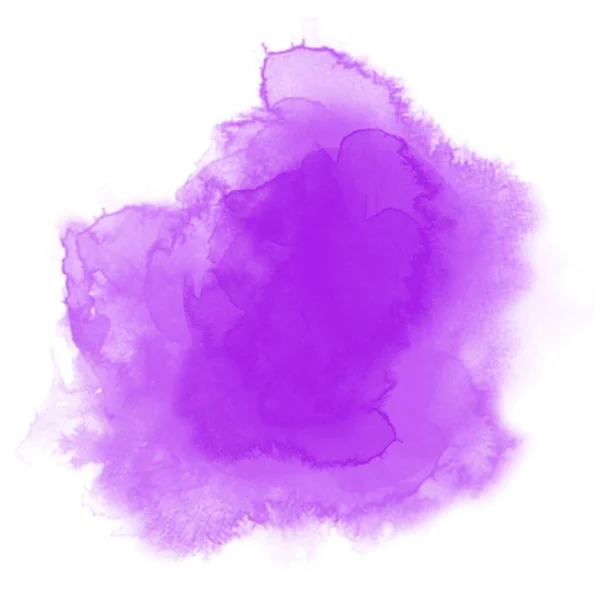 Abstrakter Vektor Aquarell Hintergrund Violett — Stockvektor