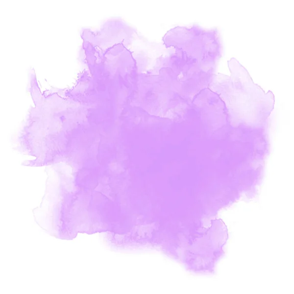 Abstrakter Vektor Aquarell Hintergrund Violett — Stockvektor