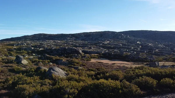 Serra Estrela Doğal Parkı Ndaki Yol Portekiz Avrupa — Stok fotoğraf