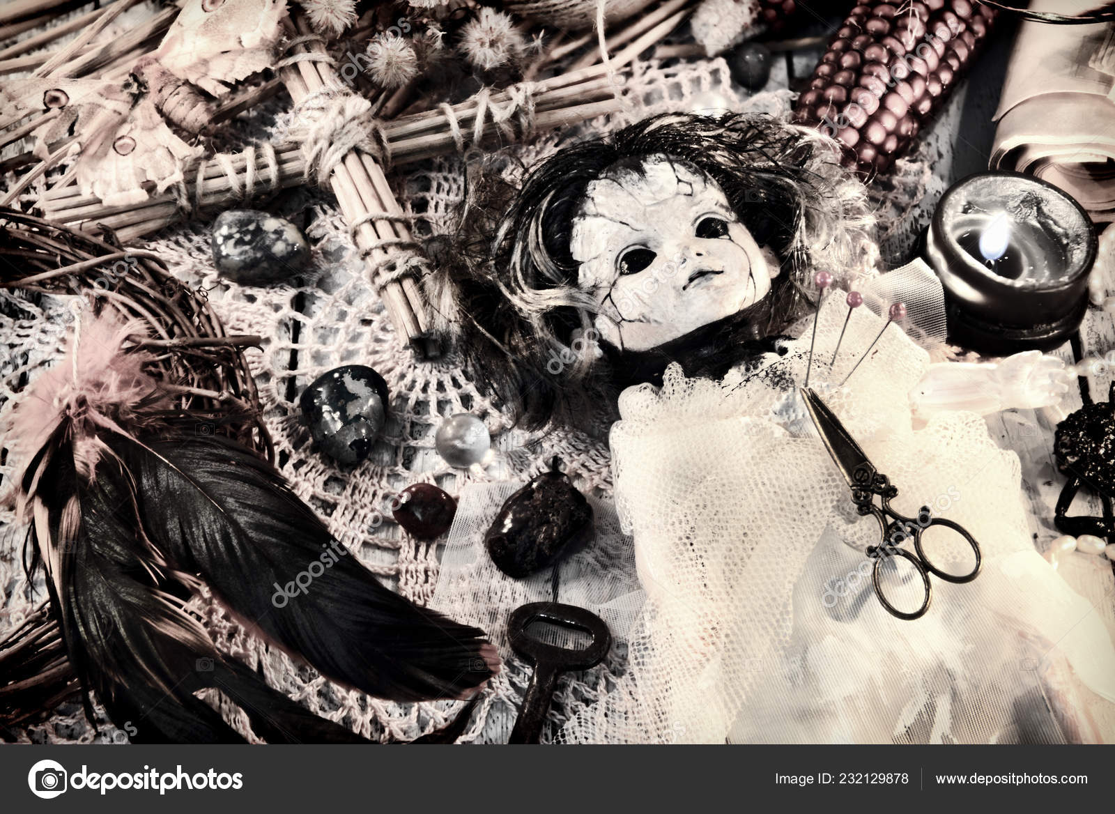 scary voodoo doll