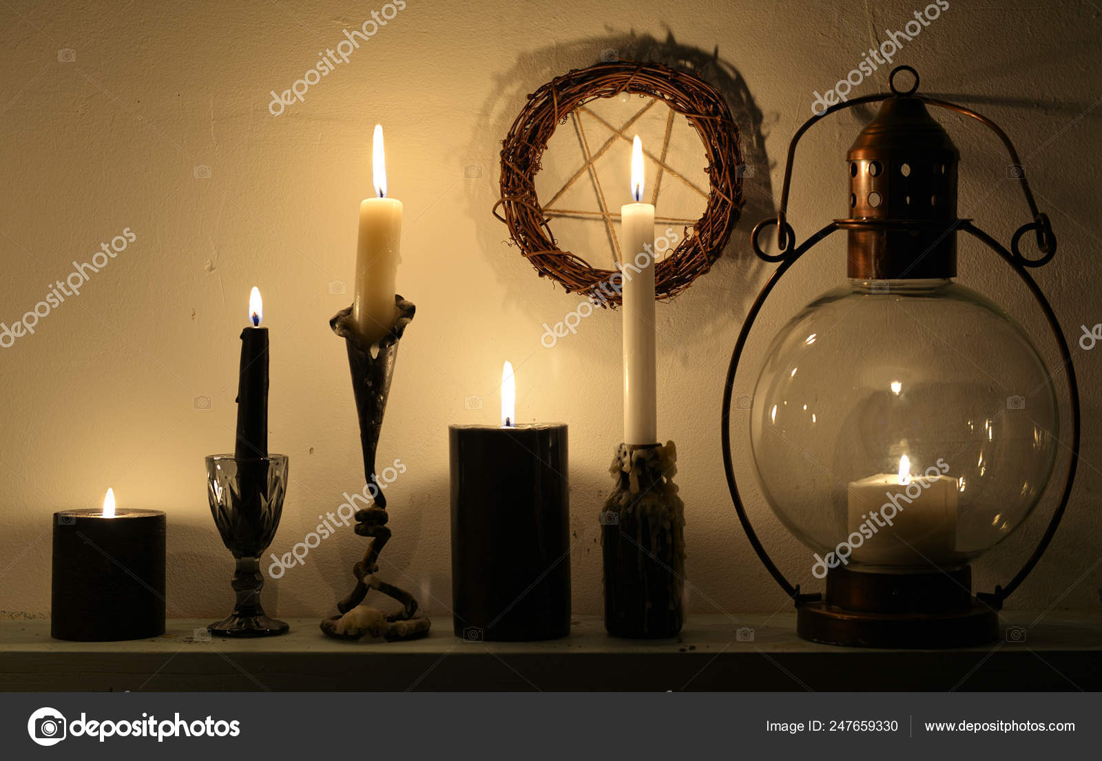 candles and candlesticks