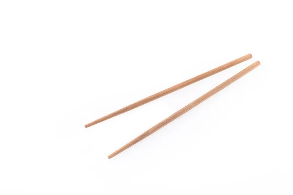Chopsticks Geïsoleerd Een Witte Achtergrond — Stockfoto