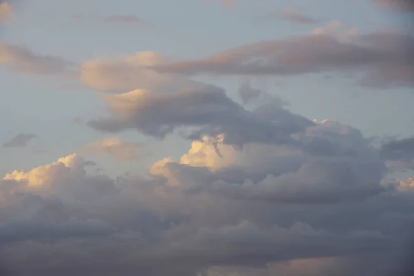 Dramatic evening sky over central California on a beautiful summer day