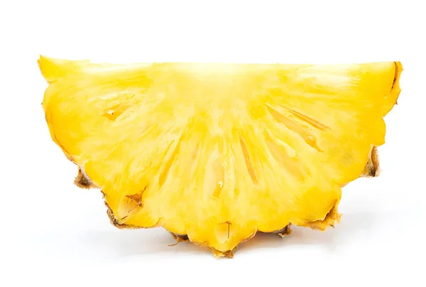 Mogen Färsk Ananas Isolerad Vit Bakgrund — Stockfoto