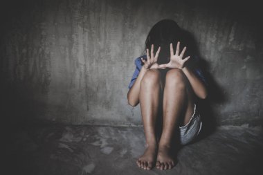 Çocukların şiddet ve istismar kavramı.