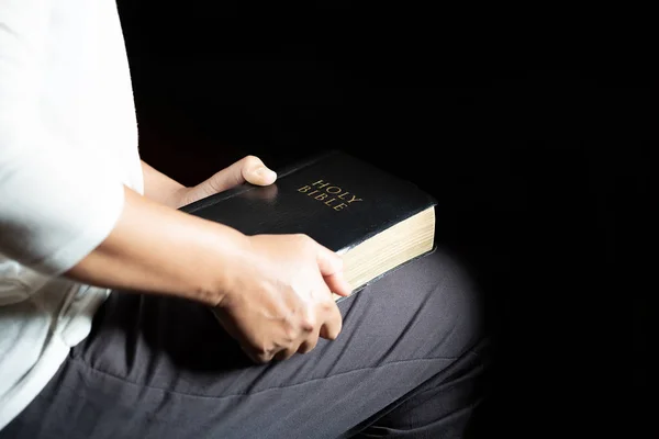 Ideias religiosas, orando a Deus — Fotografia de Stock