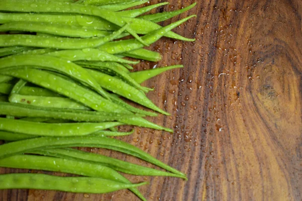 Frijol Racimo Guar También Conocido Como Gavar Guwar Guvar Bean Imágenes de stock libres de derechos