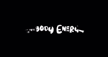  Enerjiyi Somutlaştır. -İlham verici Tırnak Grunge Metni Typography Animasyon Grunge Geçiş Efekti Çözümleme Efekti