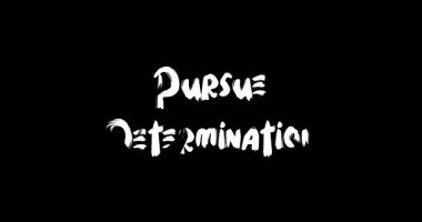 Belirleyici Motivasyonu Takip Et Typography Metin Animasyon Grunge Geçiş Efekti Çözümle