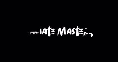 Işıma Ustalığı. -Motivasyonel Tırnak Tipografisi Metin Animasyonu Grunge Geçiş Efekti Çözümleme Efekti