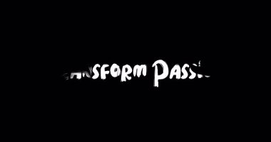  Tutku Motivasyonlu Tipografi Metni Animasyon Grunge Geçiş Efektini Dönüştür