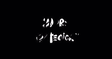 Stratejik Olarak Çalış - Motivasyonel Tırnak Tipografisi Metin Animasyon Grunge Geçiş Etkisini Çözer