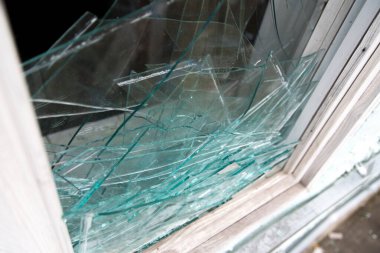 Kırık cam, yakın plan, model, arkaplan, doku