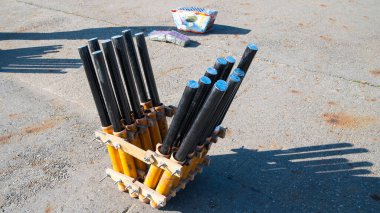  Havai fişekler, havai fişekler.