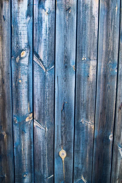 Natural Old Wood Blue Gray Shade Background — Stock Photo, Image