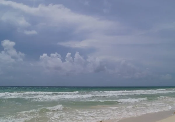 Hermoso Paisaje Marino Caribe Tulum Quintana Roo México — Foto de Stock