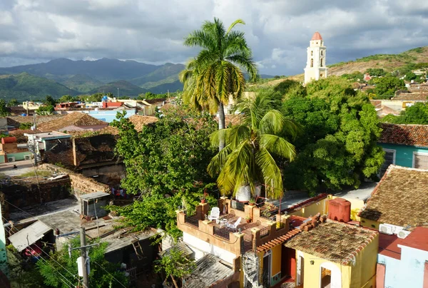 パラシオ カンタノ ウォッチタワーからトリニダード島の景色 キューバのトリニダード — ストック写真
