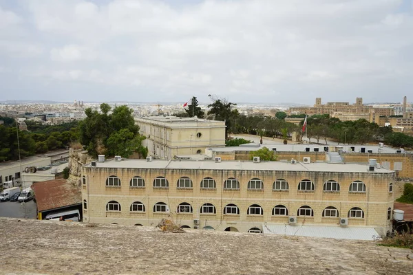 Stadsutsikt Från James Bastion Notre Dame Ditch Floriana Malta — Stockfoto