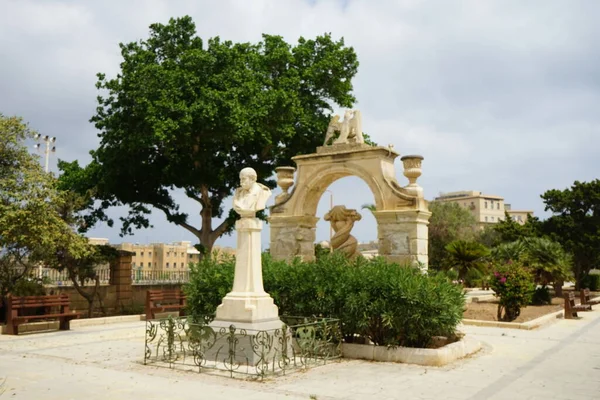 Památník Josepha Scicluna Publiju Floriana Malta — Stock fotografie