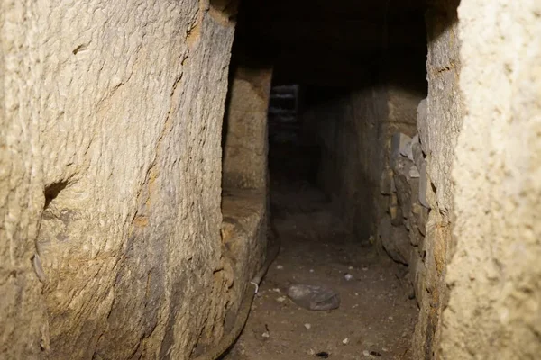 Bunker Segunda Guerra Mundial Mosta Malta Búnker Encuentra Junto Iglesia —  Fotos de Stock