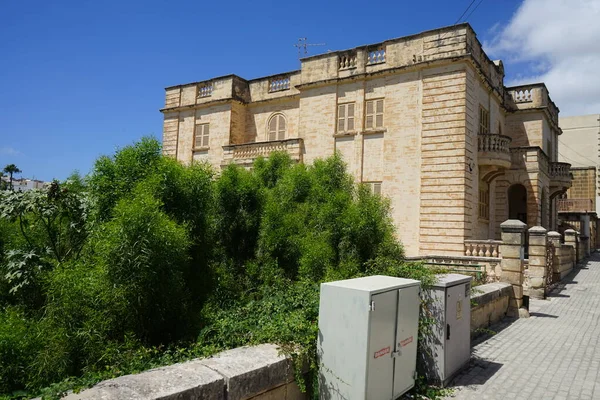 Meravigliosa Architettura Vegetazione Unica Mosta Malta — Foto Stock