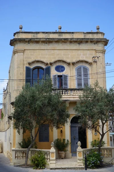 Meravigliosa Architettura Vegetazione Unica Mosta Malta — Foto Stock