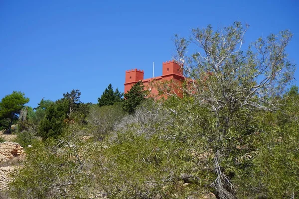 Vue Sur Tour Sainte Agathe Ses Environs Avec Une Végétation — Photo