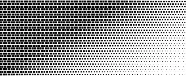Вертикальний Градієнт Чорно Білих Квадратів Напівтонна Текстура Векторні Ілюстрації — стоковий вектор