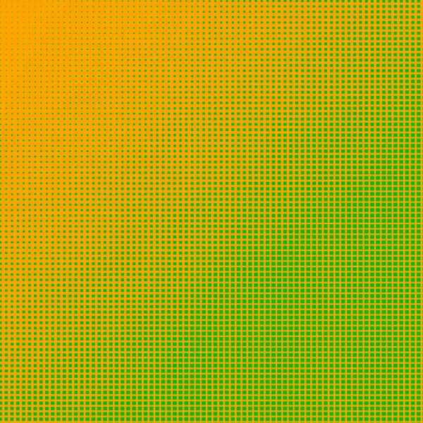 Gradient Vertical Carrés Jaunes Verts Texture Demi Teinte Illustration Vectorielle — Image vectorielle