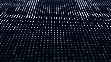 Soyut dijital arkaplan. Büyük veri kodu matrisi. 3d