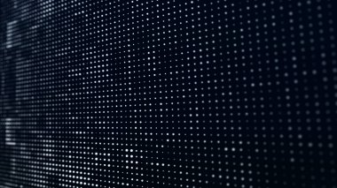 Soyut dijital arkaplan. Büyük veri kodu matrisi. 3d